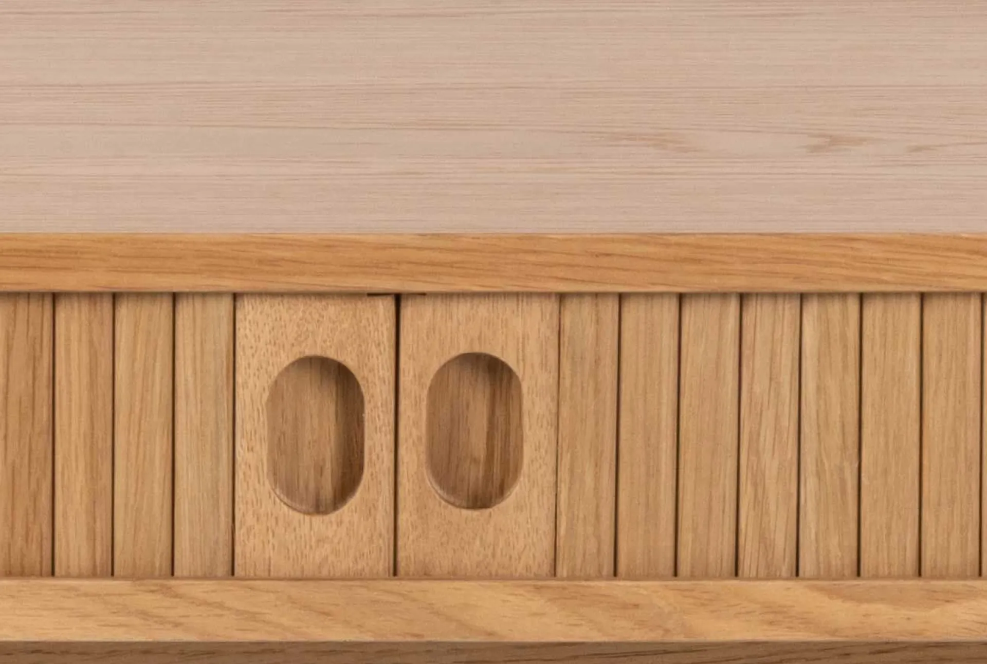 Emob Langley Schreibtisch - 100x50x75 cm - mit Ablagefläche - Eichenfurnier