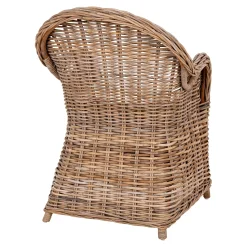 House Nordic Larisa Gartenstuhl - Kubu/ | Rattan und Stahl
