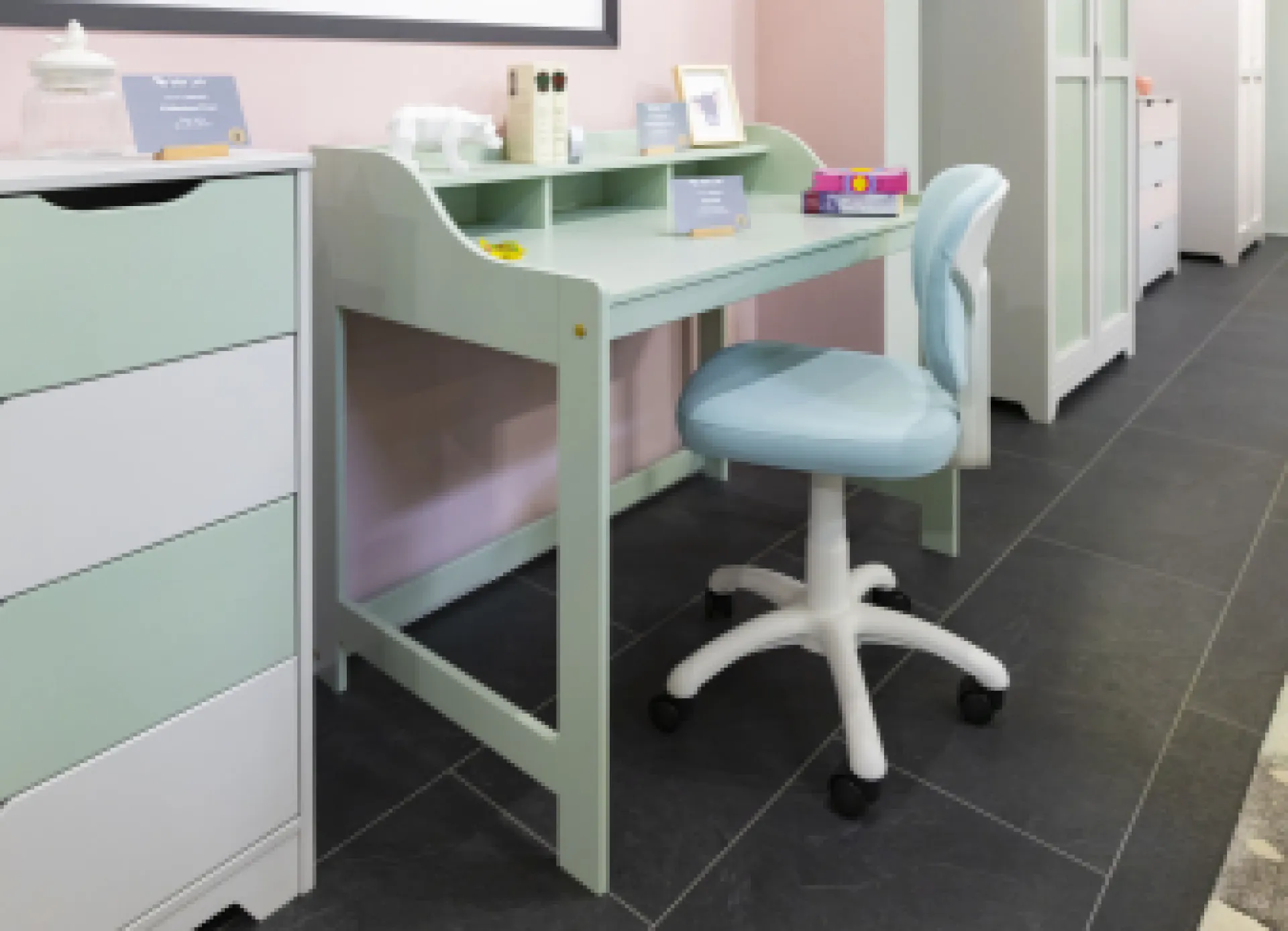 Kinder Interlink Lerneinheit Conversation | 110 x 68,4 x 90,6 cm | Farbe: Pastell