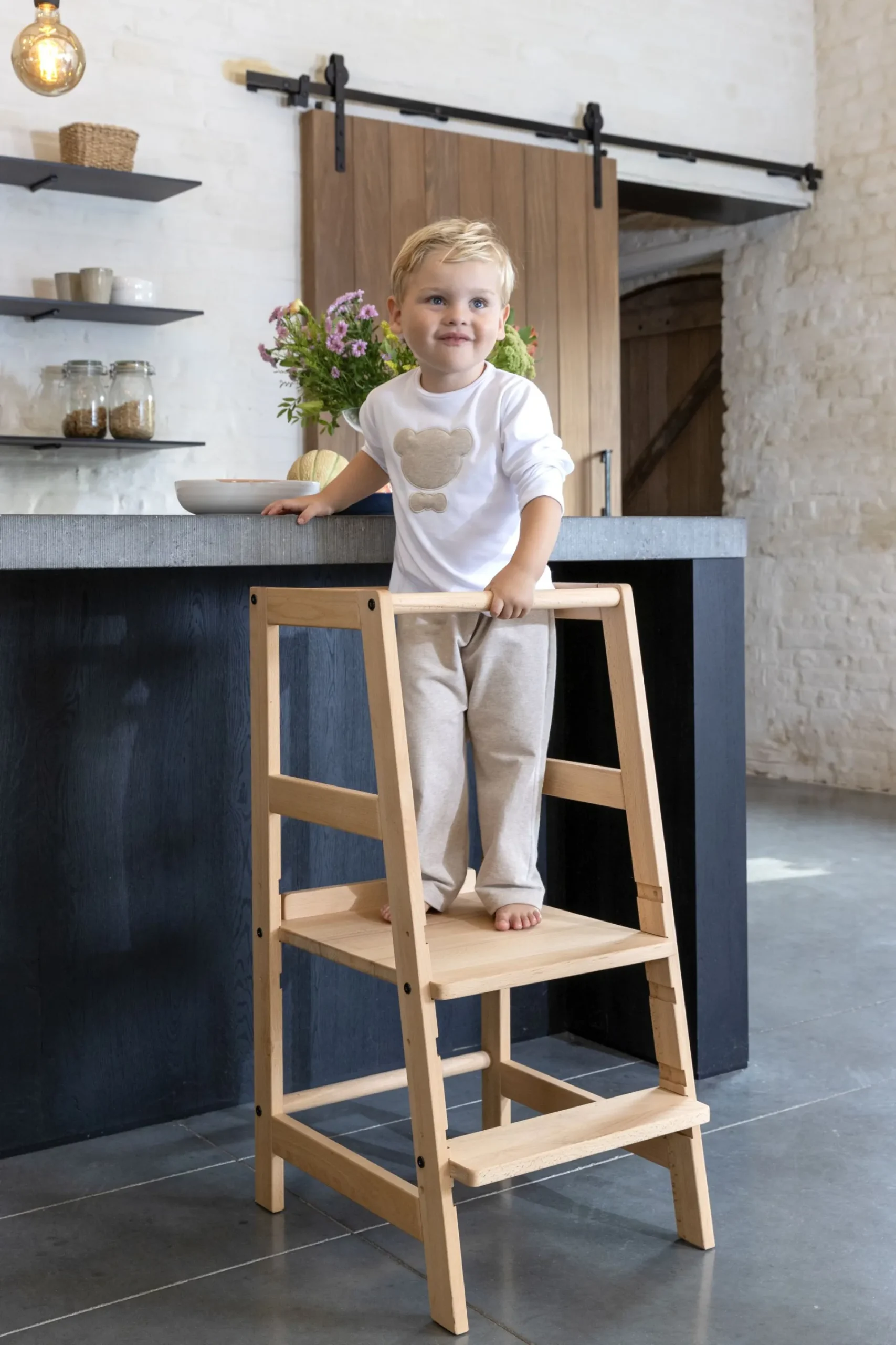 Vipack Lernturm Forrest - Massivholz Buche