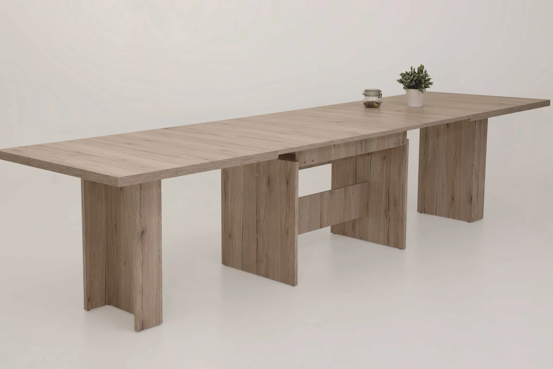 Hela Lianna Esstisch 160/320x90 cm-Eiche sand