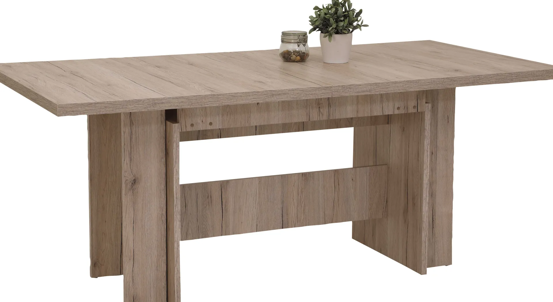 Hela Lianna Esstisch 160/320x90 cm-Eiche sand
