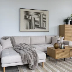 House Nordic Lido Lounge Sofa - Linke Seite in Sand