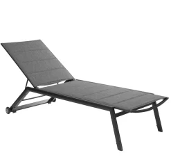Gescova Liege Maia - Aluminium anthrazit - 200x65x30cm - dunkel
