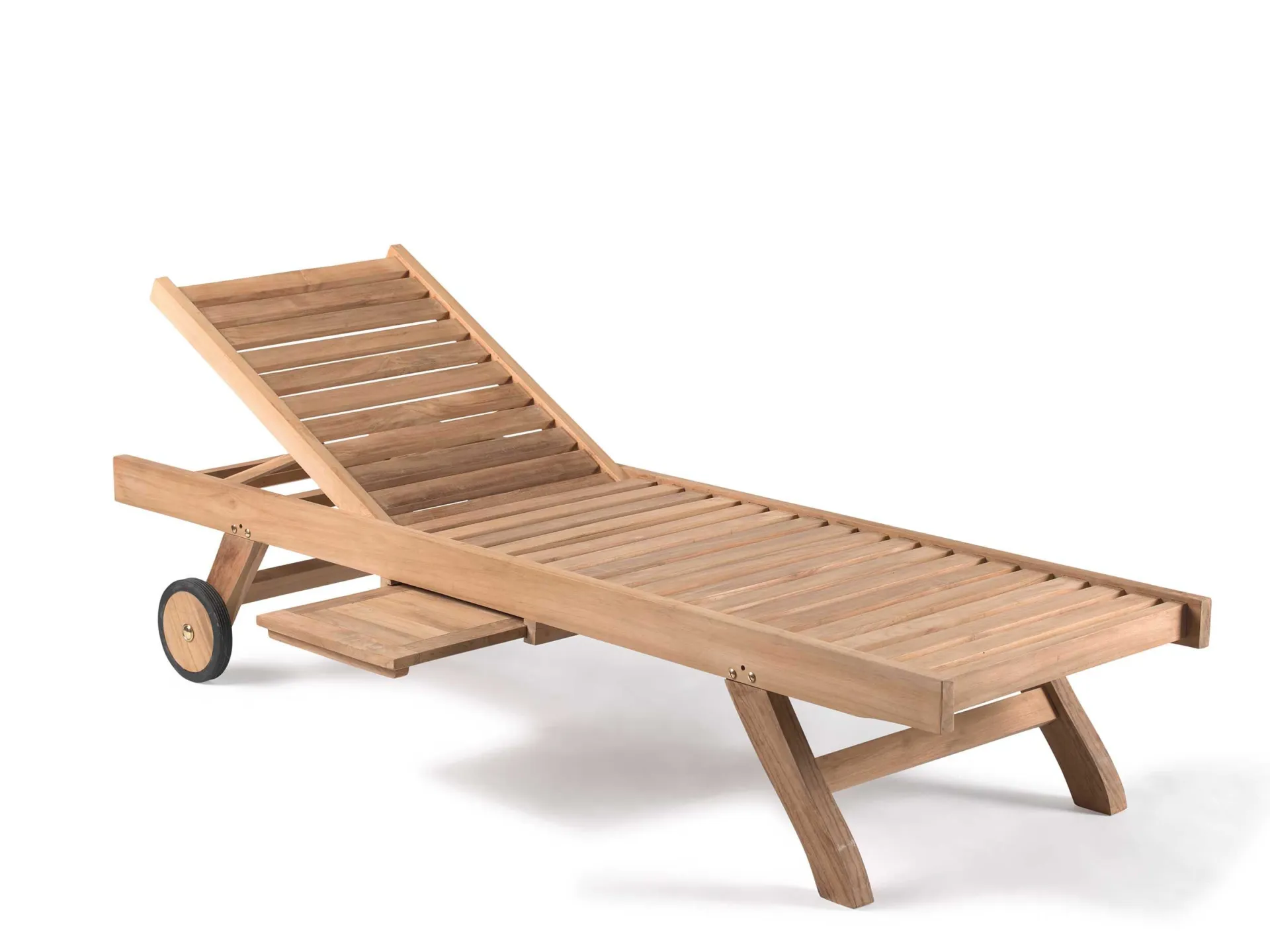 Gescova Liege Oxford Sunlounger - Massiv Teakholz -