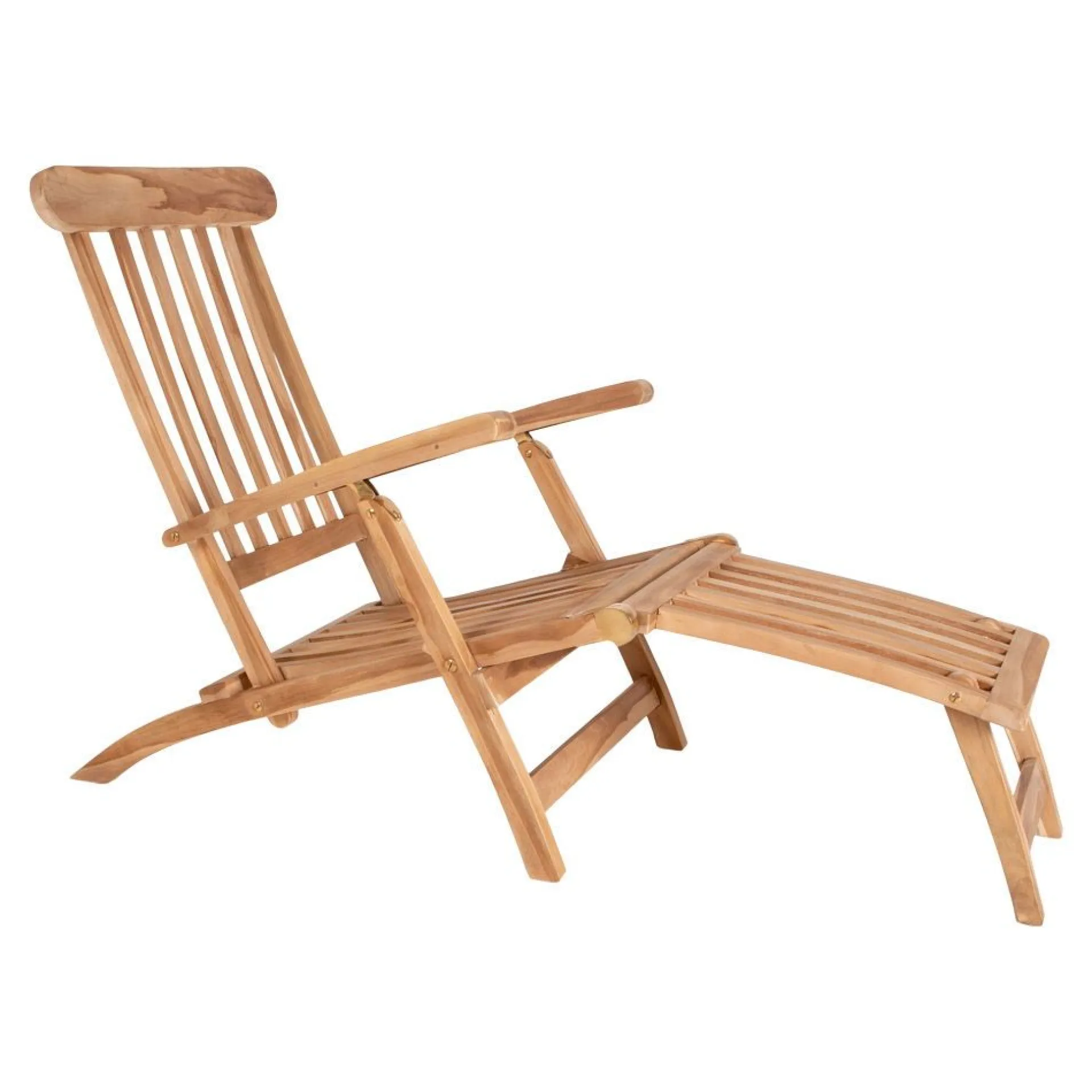 House Nordic Liegestuhl Arrecife Teak - Natur