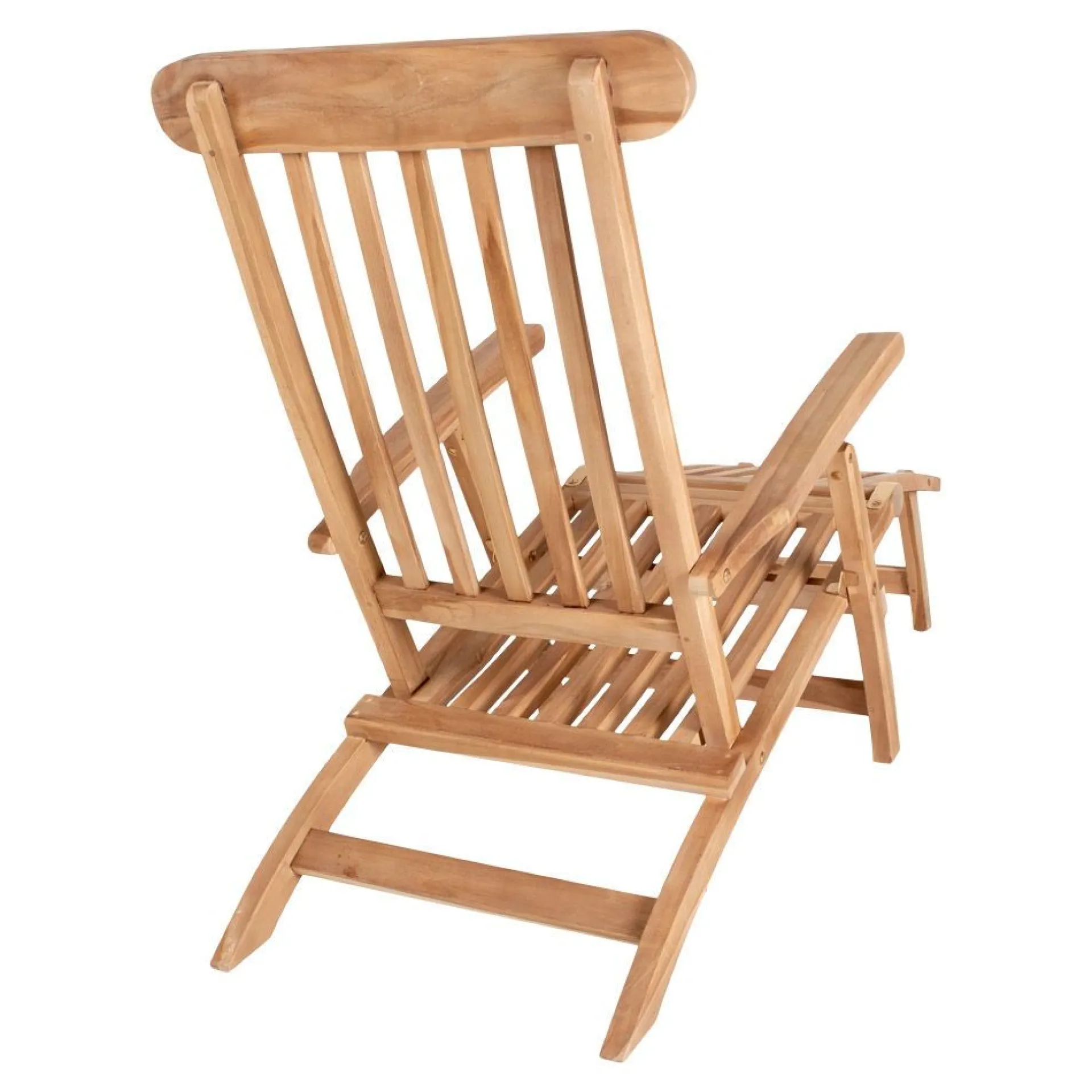 House Nordic Liegestuhl Arrecife Teak - Natur