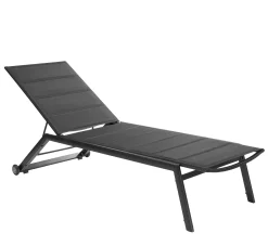 Gescova Liegestuhl Maia Mallorca Sunlounger - Aluminium, Textil - 70x190cm -