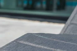 Gescova Liege Tremezzo Aluminium Anthrazit Textilene Dunkelgrau - Verstellbar - Mobil