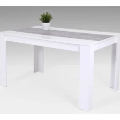 Hela Lillie Esstisch 140x80 cm-/Beton