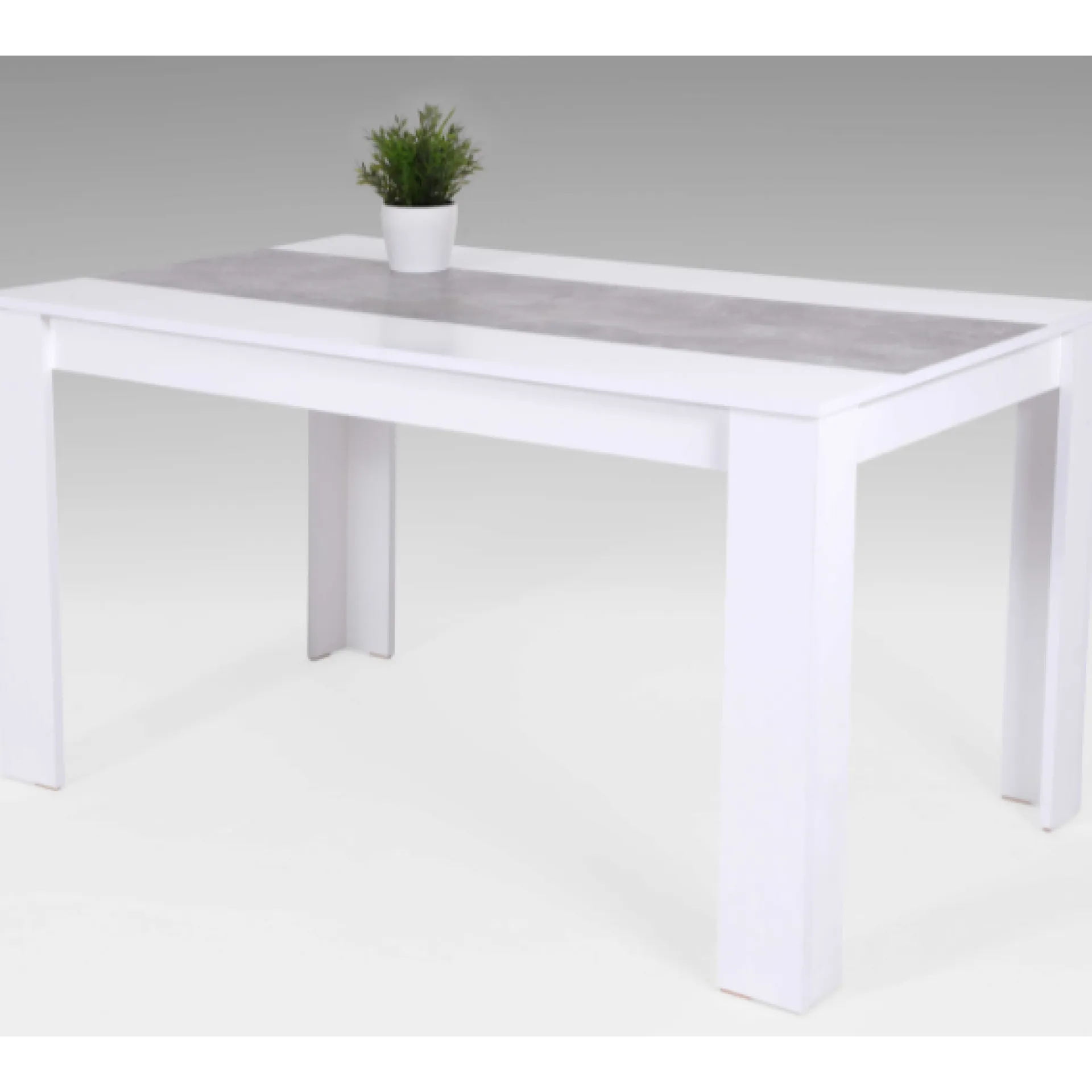 Hela Lillie Esstisch 140x80 cm-/Beton