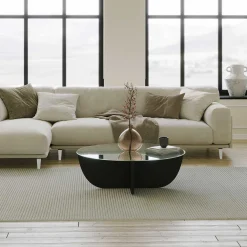 Emob Lily Couchtisch | GEHÄRTETES GLAS |