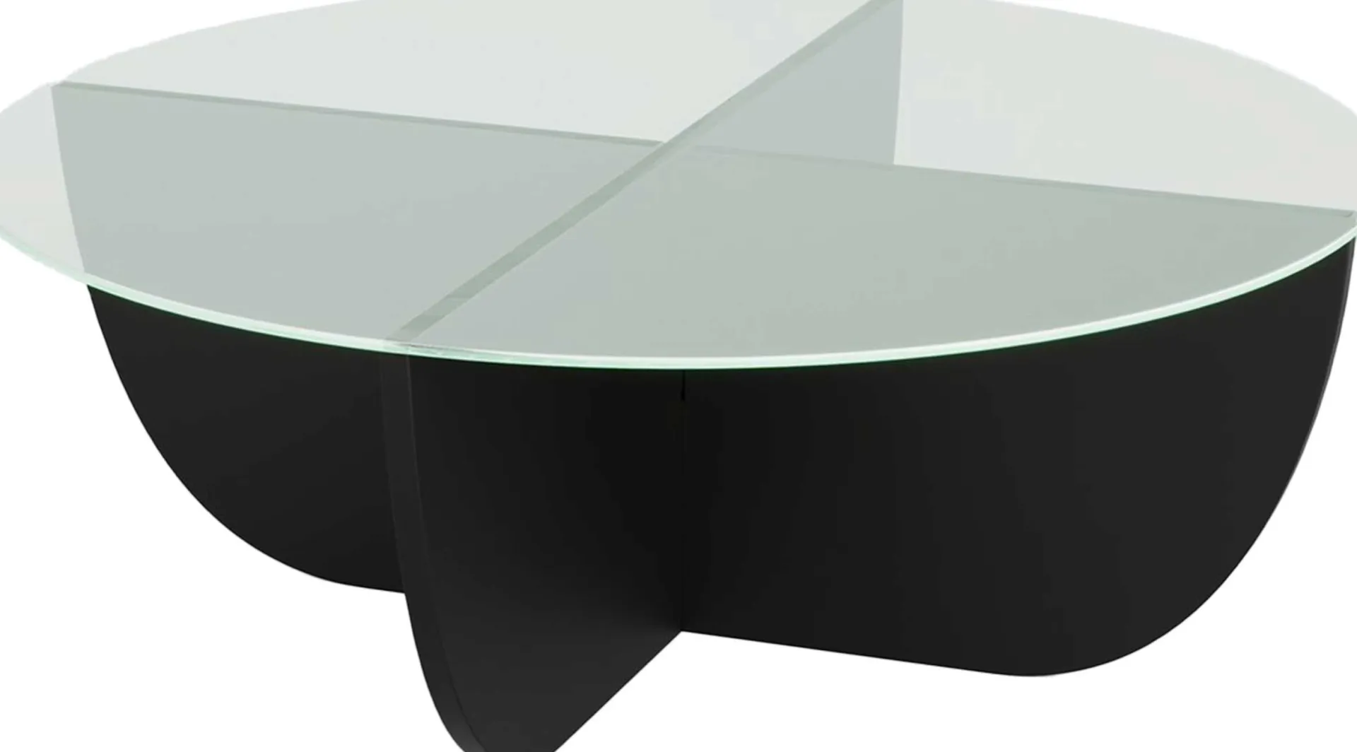 Emob Lily Couchtisch | GEHÄRTETES GLAS |