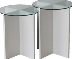 Emob Lily Satztisch (2 Stück) | GEHÄRTETES GLAS |