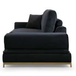 Emob Line 4-Sitzer-Sofa | BUCHENHOLZ / SPANPLATTE | , Gold