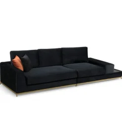 Emob Line 4-Sitzer-Sofa | BUCHENHOLZ / SPANPLATTE | , Gold