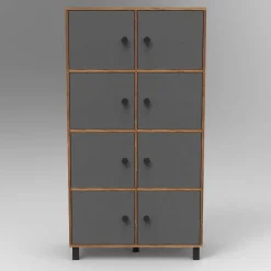 Locelso Mehrzweckschrank | 18mm Stärke | Nussbaum Anthrazit