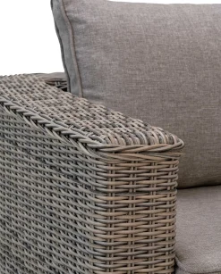 House Nordic Loungeset Calvi - 4 Stück - Geflecht