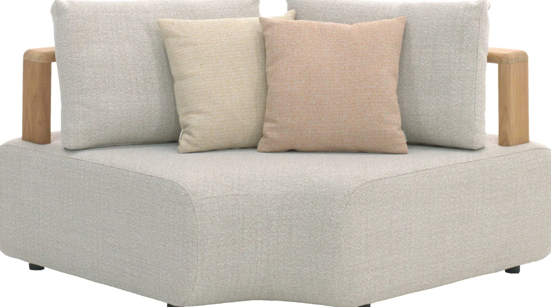 Gescova Loungeset Garten Mila - Hell - Textilene