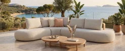 Gescova Loungeset Garten Mila - Hell - Textilene