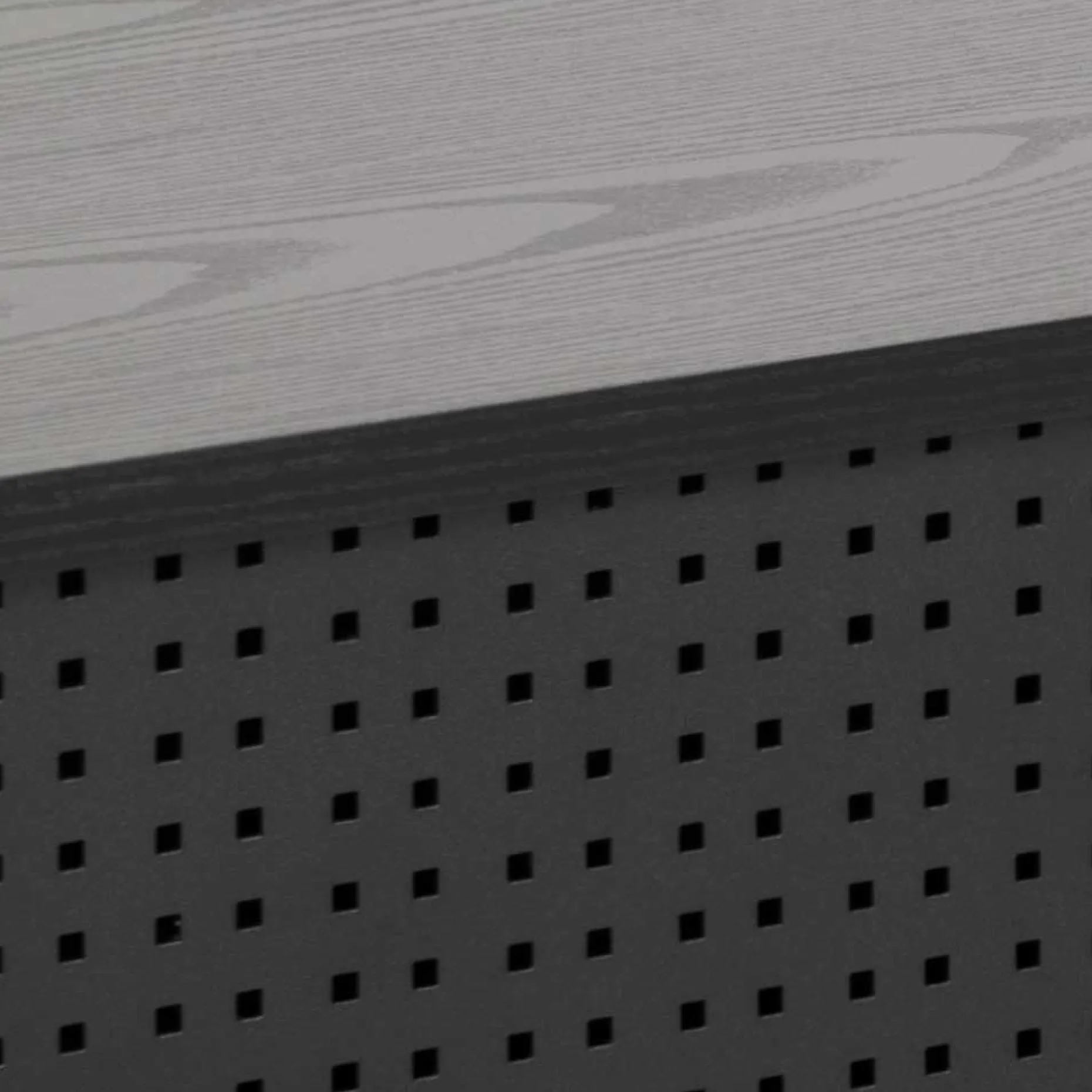 Lowboard Angus 140 cm mit Schiebetür - schwarz