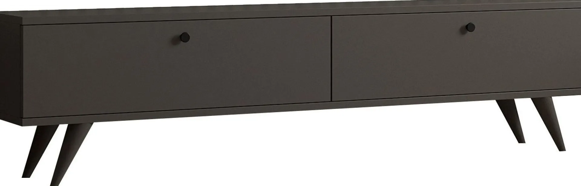 Emob Lowboard Paris - 100% MELAMINE - - 160 x 40 x 25 cm