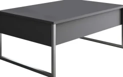Emob Luxe Couchtisch | 100% MELAMIN | , Silber