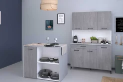 Maleficent Buffetschrank mit 6 Türen und 1 Schublade - Betonoptik