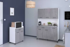 Maleficent Buffetschrank mit 6 Türen und 1 Schublade - Betonoptik