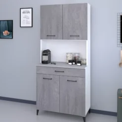 Maleficent Buffetschrank mit 4 Türen und 1 Schublade - Betonoptik