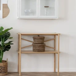 House Nordic Manaus Bambus Konsolentisch - Natur 83x32x80,5cm