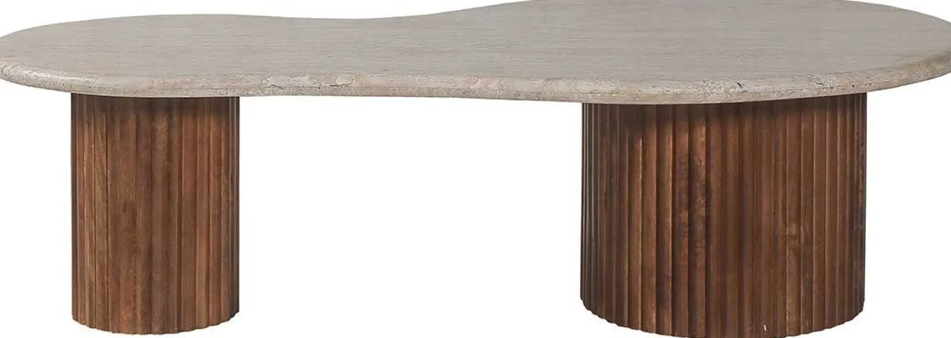 Rousseau Marlon Couchtisch | 120 x 60 x 40 cm | Travertin