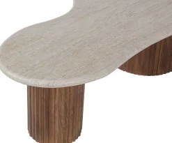 Rousseau Marlon Couchtisch | 120 x 60 x 40 cm | Travertin