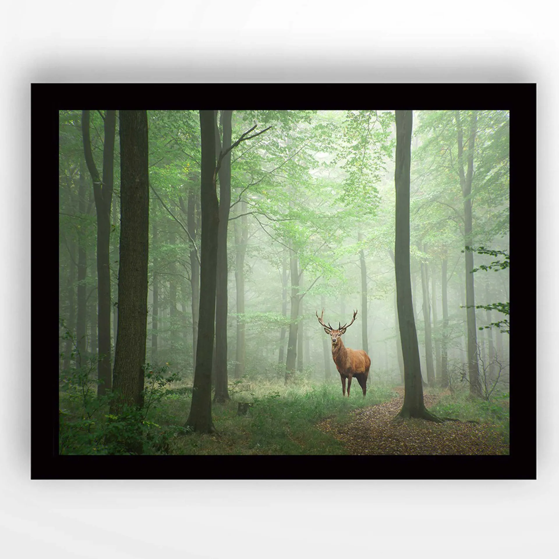 Emob Marvellous Dekoratives gerahmtes MDF-Gemälde | Holzrahmen | 41 x 56 cm