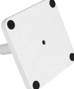Massivholz Kleiderständer - 8 Haken für Mäntel, Hüte, Taschen - Eingang, Flur - Weiß