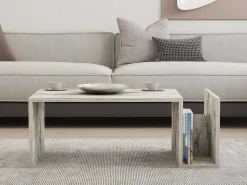 Emob Memo Couchtisch | 100 % MELAMIN | Freesia-Marmor