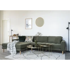 House Nordic Messing Madrid Spiegel ø60 cm | Glas und Aluminium