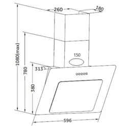 Held Milan E-Zeile 330 Küchenzeile mit Mikrowelle/Induktion - Hochglanz /Graphit/Eiche Sonoma