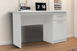 Kinder Rousseau Milou es Bureau 1 Schublade 1 Tür | H-75 x B-121 x T-60 cm