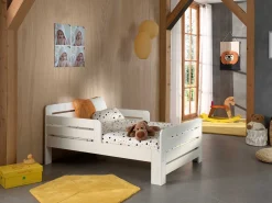 Mitwachsendes Kinderbett Jumper inkl. Lattenrost - weiß