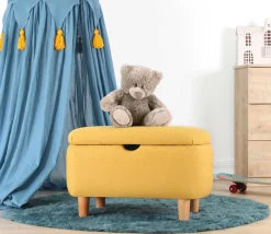 Kinder Emob Moouv C Sitzpuff | 50 % BAUMWOLLE / 50 % SAMT |