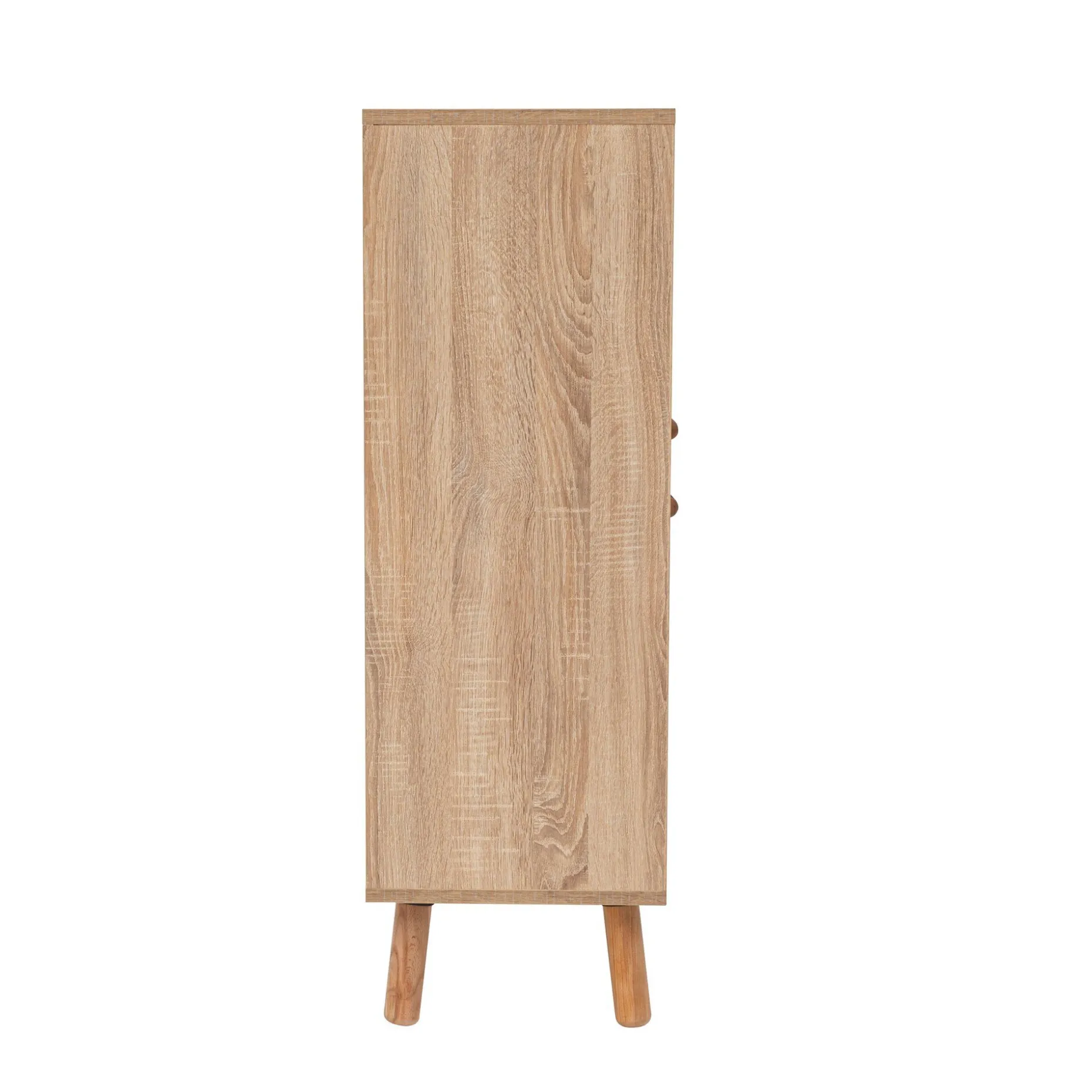 Multilux Mehrzweckschrank | 100 % MELAMIN | Sonomo, Grün, Gelb