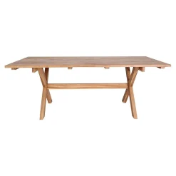 House Nordic Murcia Esstisch aus Teakholz - Ausführung Natur, 200x90x75 cm