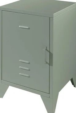 Nachttisch Bronxx Metall 40x60 - olivgrün matt