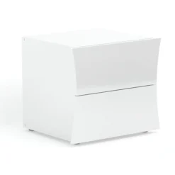 Nachttisch Fonte | 50 x 40 x 41,3 cm | High Gloss White