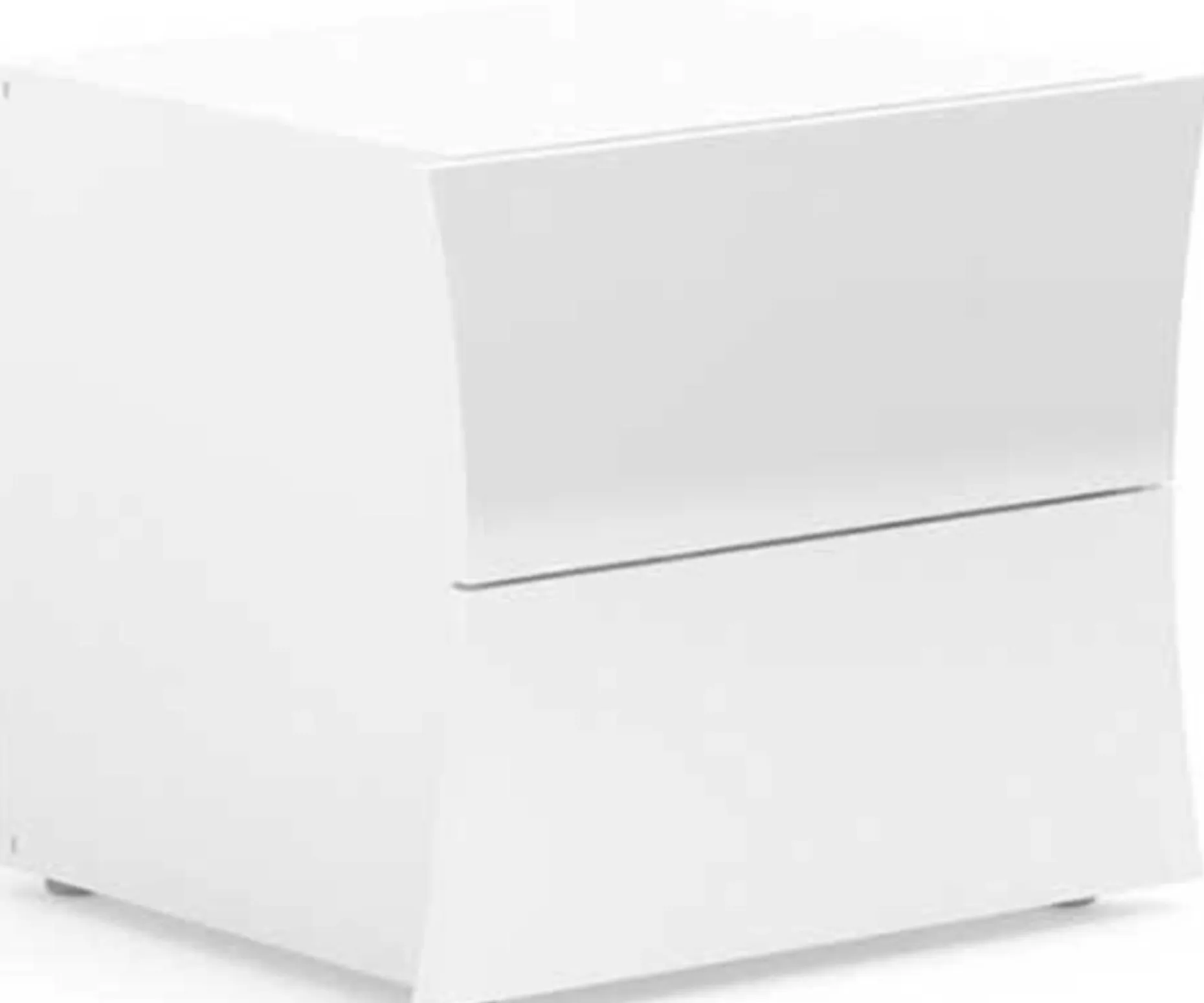 Nachttisch Fonte | 50 x 40 x 41,3 cm | High Gloss White