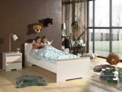 Nachttisch London softclose - weiß