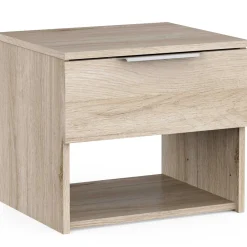 Nachttisch Micheline - 44x37x38cm - mit Schublade - Eiche Dekor