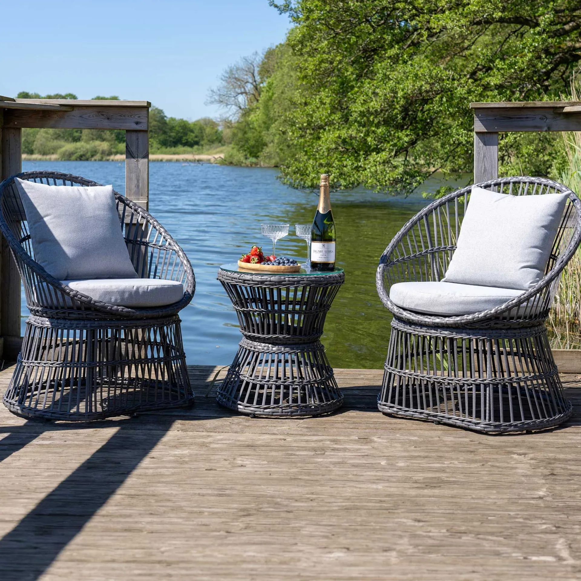 House Nordic Natal Lounge-Set - mit Kissen -