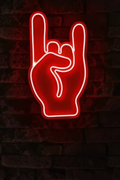 Emob Neon Graph Dekorative LED-Beleuchtung aus Kunststoff | | 25 x 44 x 3 cm